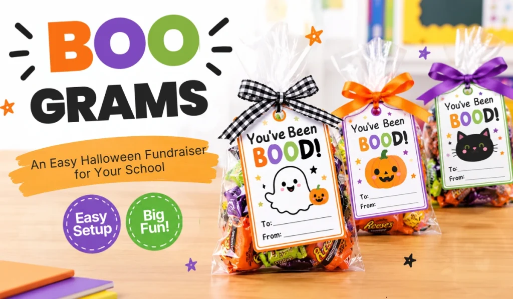 Boo Grams: How to Run an Easy Halloween School Fundraiser (Free Templates)
